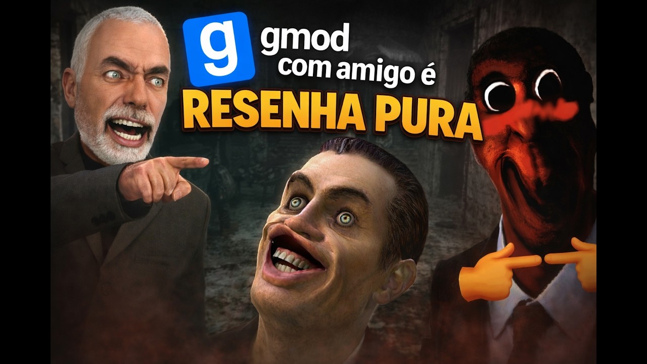 mapas de terror do garry's mod dão medo sim