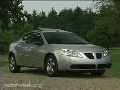 Motorweek 2005 Pontiac G6 Sedan Road Test