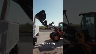 HL955A Hyundai is The Best Loader, According to Anderson Grain #shorts