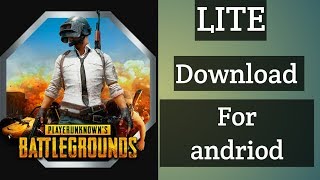 Pub G lite ! How to download for Android.Link in discription. screenshot 5