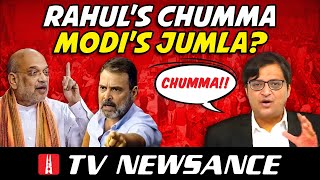TV News’ fixation with Rahul’s flying kiss, Modi | Newsclick and real Godi media | TV Newsance 222