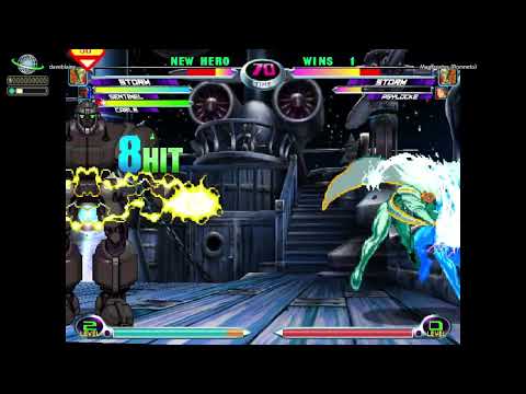 MvC2: Dave The Magician - Storm Trijump Infinite (3 Variations) [6 Reps] .:2.22.26:.