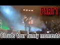NF Funny Moments In CLOUDS TOUR | PART 1