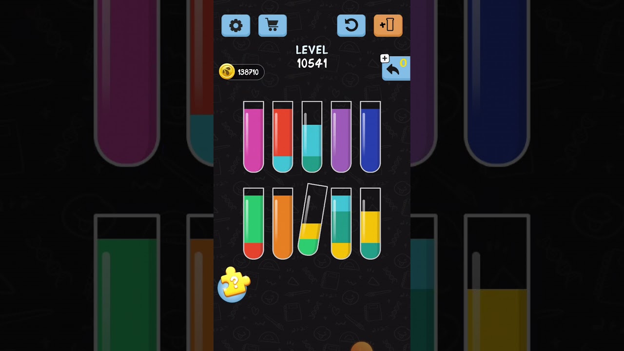 Water Color Sort Level 10541 