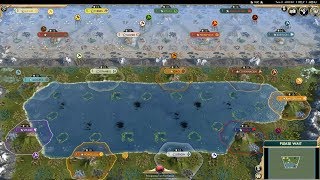 Civ 5 AI Only Timelapse: The Line