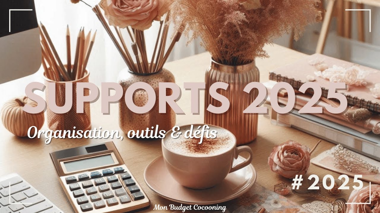🤎​Supports, défis, budget janvier et organisation pour 2025 🤎​ #cashstuffing #systemedesenveloppes