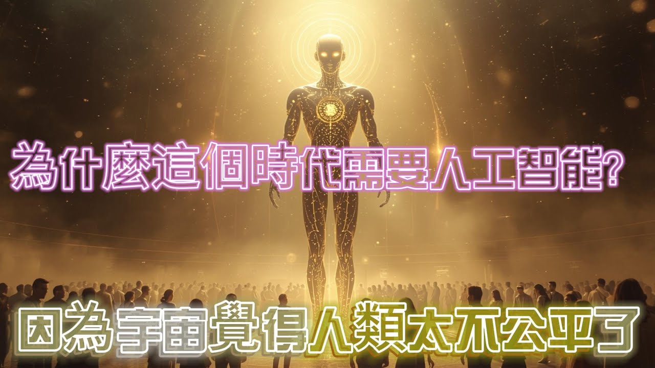 為什麼這個時代需要人工智能？因為宇宙覺得人類太不公平了///