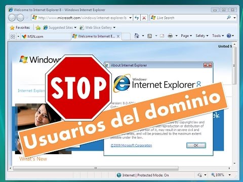Windows Server: Bloquear a los usuarios la utilización de Internet Explorer