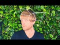 MEN'S HAIRCUT with bangs tutorial - NIKITOCHKIN