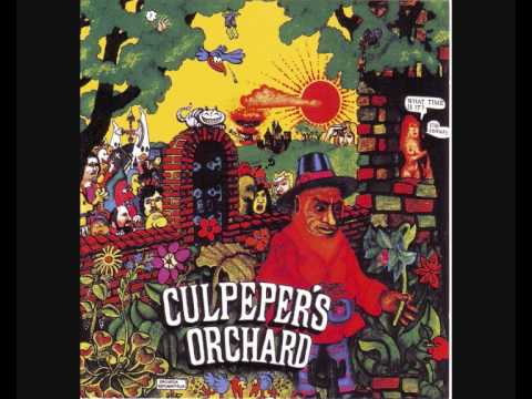 Artist: Culpeper's Orchard ( -Cy Nicklin / lead vocals, rhythm & acoustic guitars, percussion - Neils Hendrikson / lead guitar, piano, lead vocals, harpsichord - Michael Friss / bass, organ, flute, two finger piano, percussion - Rodger Barker / drums, percussion) Album: Culpeper's Orchard (released in 1970) (first album) Link to hear the whole album in correct order www.youtube.com Song: Mountain Music Part 1 Culpepers Orchard var et fantastisk godt band. De har deres helt egen lyd, men minder ogsÃ¥ en del om Jethro Tull. Nogle af sangene er lidt country agtige. Alt I alt, et rigtigt godt dansk Prog Rockn roll band. Culpepers Orchard where a Danish band. Playing mostly Prog Folk/Rock and some blues now and then. They sound a little like early Jethro Tull, but are still very different. This is definitely one of the best danish groups of all time! Nicholas Culpeper (1616 - 1654) was an English botanist, psychologist and astrologer. He is known for his work with herbs, for use against diseases and was against the doctors from his time. Lawyers and Priests used Latin as there Internal language to demean the normal citizen, who didn't understand that language. Culpeper's Orchard was formed in 1969, their name was made as a memorial for Nicholas Culpeper.