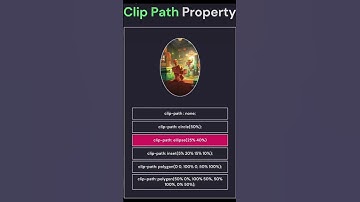 clip path property #coding #html #html5 #css3 #css #java #javascript #php #vscode #code #html