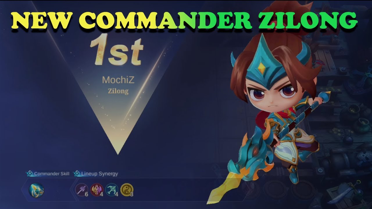 TUTORIAL NEW COMMANDER ZILONG!! NEW META COMMANDER MAGIC CHESS 2024