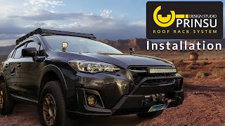 Prinsu Roof Rack Install - 2nd Gen Subaru Crosstrek