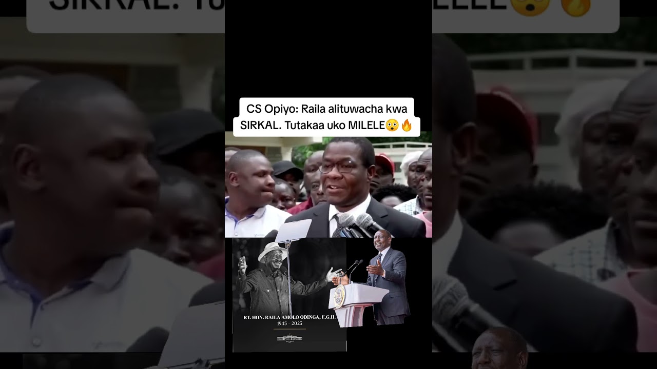 🔥CS Opiyo Wandayi: Мы не из SIRKAL