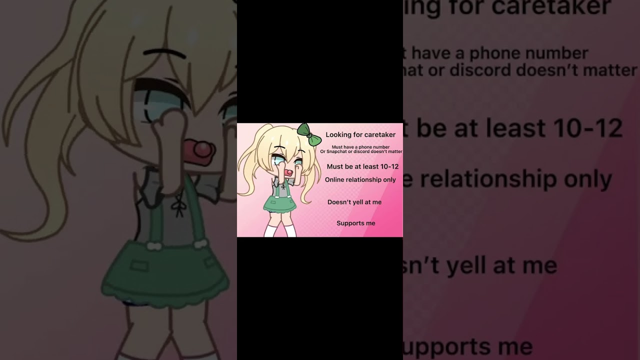 Looking for a caregiver 