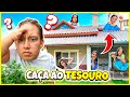 Caça ao tesouro com Youtubers - Clau Santana e MC Divertida