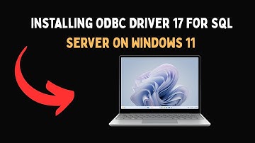 Installing ODBC Driver 17 for SQL Server on Windows 11