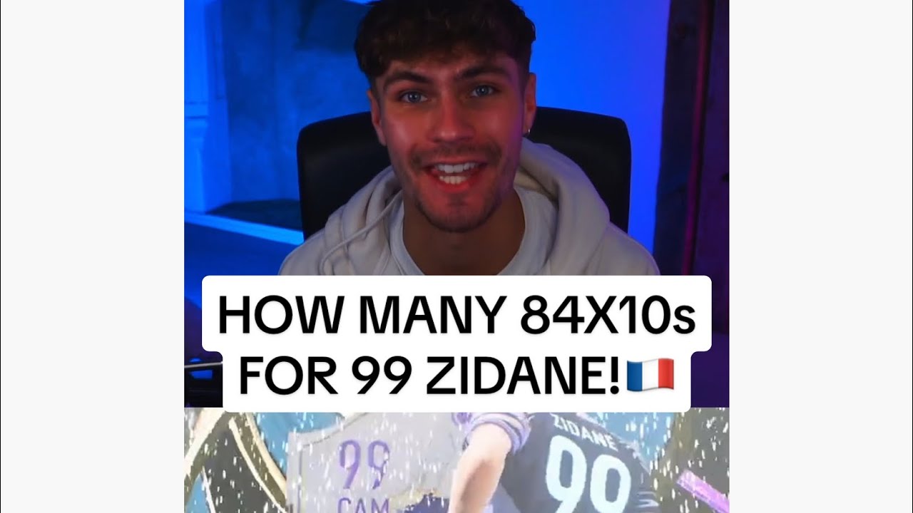 HOW MANY 84X10s FOR 99 ZIDANE 🇫🇷 PART 2 