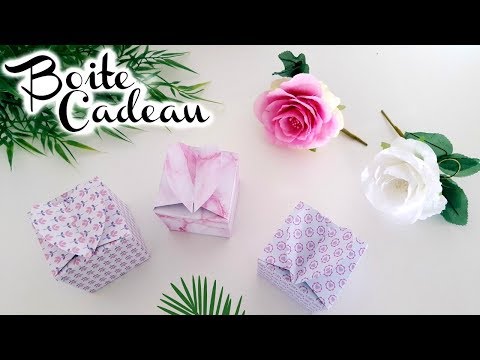 Vidéo: Comment faire une boîte cadeau en forme de cœur