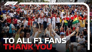 To Our Fans, Thank You | F1 70th Anniversary