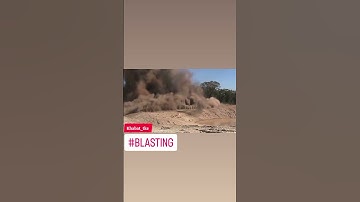Blasting in mines Mining engineering open-pit underground mining Drilling geology tunnel loder