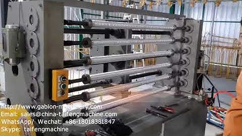 high speed spiral  coiling machines;six bars spiral  coiling machine;gabion mesh machine