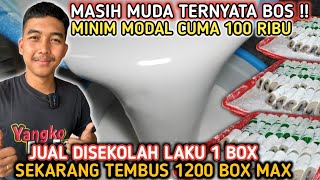 MASIH MUDA TERNYATA BOS ‼️MINIM MODAL CUMA 100 RIBU JUAL DISEKOLAH LAKU 1 BOX SEKARANG BISA 1200 BOX