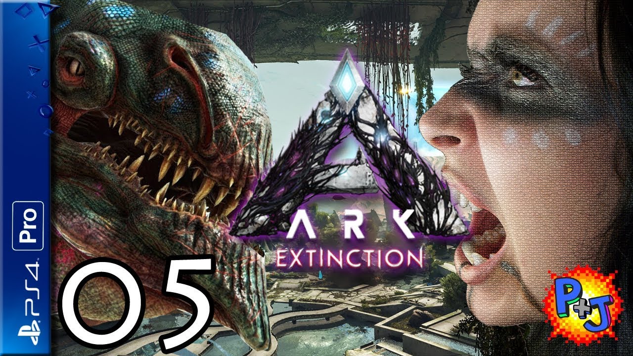 Let's Play ARK Extinction PS4 Pro Coop Multiplayer Gameplay