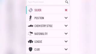 Sniping Filter Fifa 20 Companion App screenshot 5