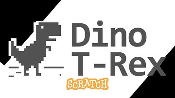 How to make Dino T rex runner game in scratch 3.0 - Absolute for Beginners. Scratch Beginner Project