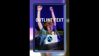 How To Make Outline Text Using Photoshop - Photoshop Tutorial