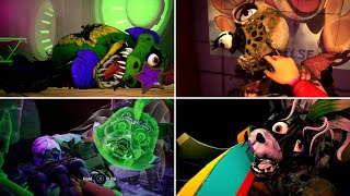 ALL Animatronics Killed by Cassie and Gregory - FNAF: Security Breach Ruin DLC