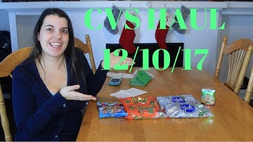 CVS Haul 12/10/17