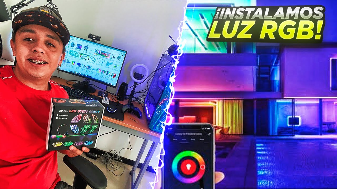 TUNEANDO MI NUEVA CASA CON LEDS RGB! SE VA VIENDO MUCHO MEJOR! | AVANCES DEL ECLIPSE! | GUS LOPEZ |