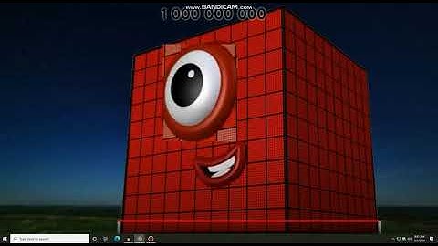 Numberblocks: Skip Counting from 1 000 to 1 QUADRILLION!!! (UPDATED)