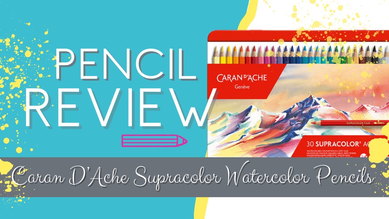 Rob's Art Supply Reviews: Caran d'Ache Supracolor Soft Watersoluble Colored  Pencils