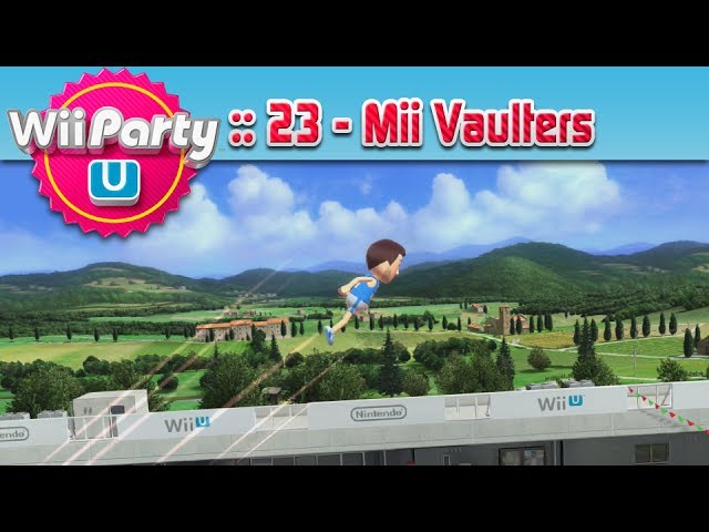 Wii Party U 23 Mii Vaulters Youtube