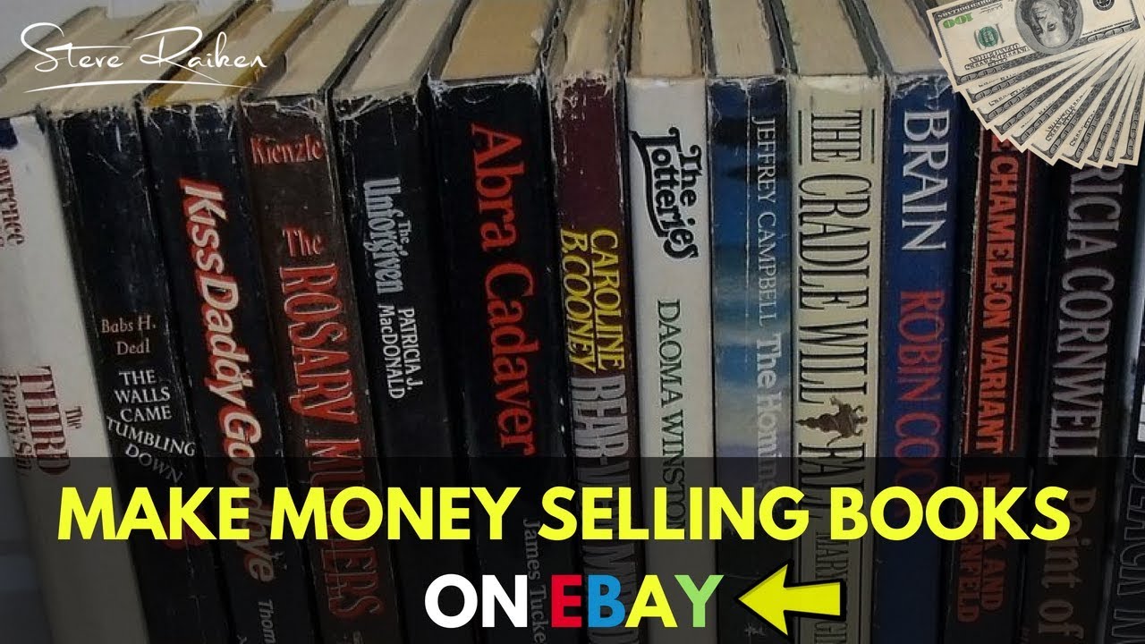 how much money can you make selling books on ebay