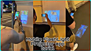 How to Mobile FlashLight Video Projector in Any Mobile💯😱| FlashLight HD Video Projector Tutorial screenshot 5