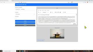 Steganography Web App Demo + Code