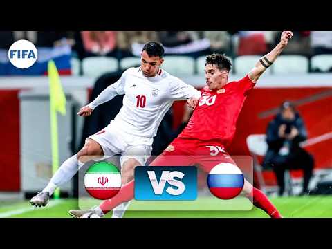 خلاصه بازی دوستانه ایران و روسیه    