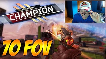 INSANE 70 FOV CHALLENGE IN APEX LEGENDS | FUNNY & CRINGE