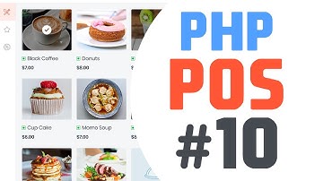 #10 Products UI | Simple point of sale app in php & javascript | Quick programming tutorial