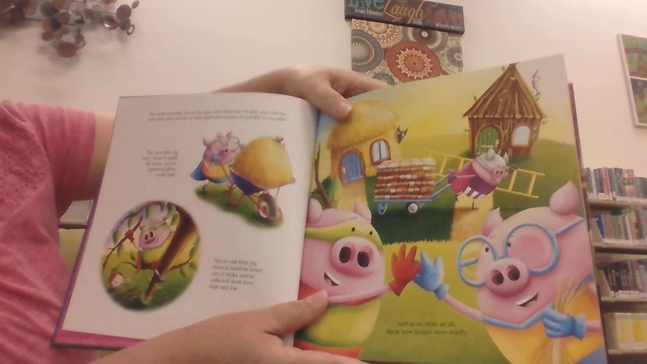 Storytime with Ms. Amanda #2 "The Three Little Super Pigs Once Upon a ...