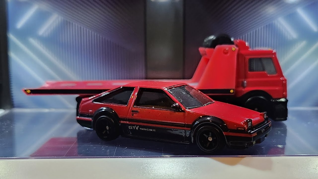 Hot Wheels Unboxing Cars 2025 Team Transport Toyota AE86 Trueno
