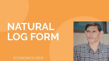 NATURAL LOG FUNCTION10.5 alpha c chiang