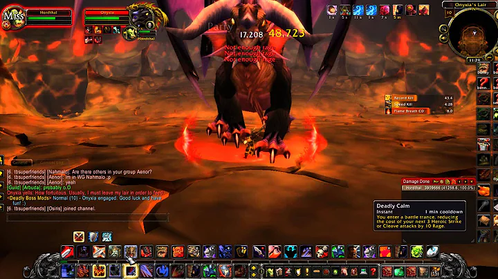 onyxia 10 man fury warrior solo.wmv