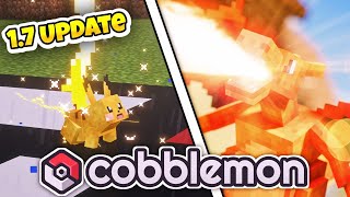 All NEW Battle Animations in Cobblemon 1.7 Update! (80+ Moves Showcase)