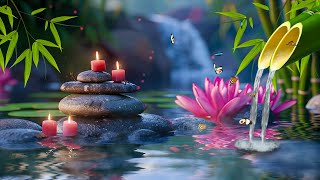 Music for Stress, Anxiety and Depression, Sound of Flowing Water, Bamboo🎋, Calm the Mind