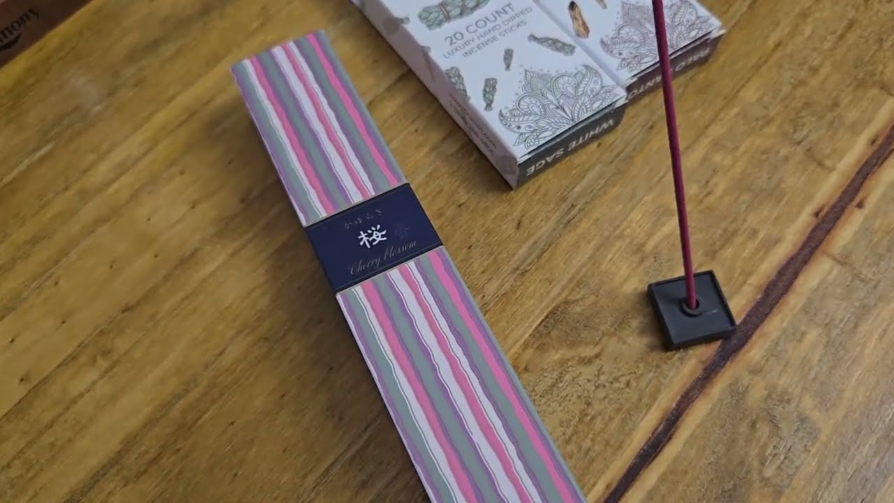 Ceremony Wooden Incense Holder & Kayuragi Japanese Incense Product Review - Cozy Home Vibes!